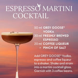 Grey Goose vodka 70cl, UK version