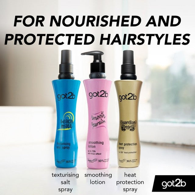 Schwarzkopf got2b Beach Matte Texturizing Salt Spray 200ml (British brand)
