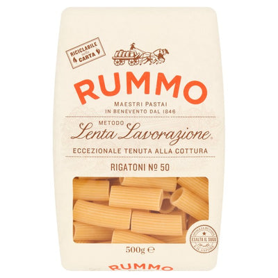 Rummo Rigatoni No.50 Dry Pasta 500g