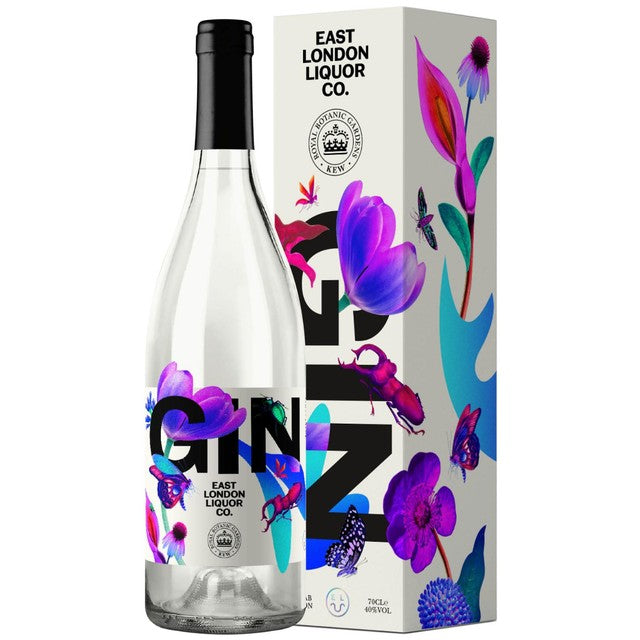 East London Liquor Company Kew Gin 70cl, UK version
