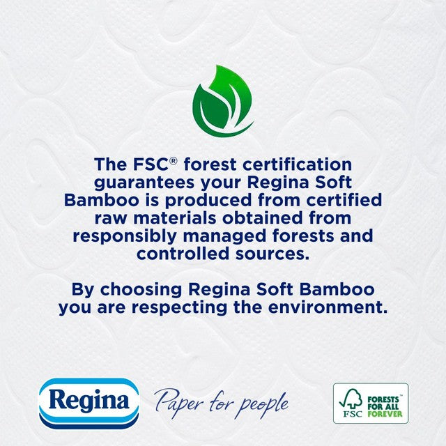 Regina Soft Bamboo Toilet Roll 12 Roll
