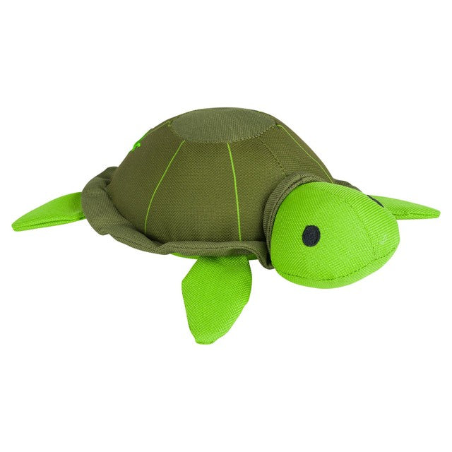 Petface turtle plush dog toy, imported from the UK