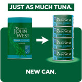 John West tuna chunks in brine 4 x 125g cans, UK version