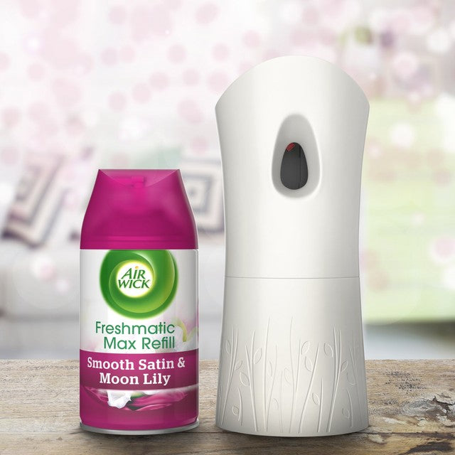 Air Wick Smooth Satin Moon Lily Freshmatic Refill 250ml - British product