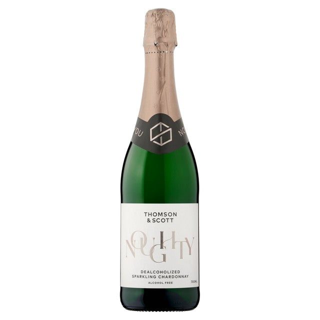 Thomson Scott Noughty alcohol free sparkling wine 75cl (British brand)