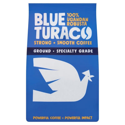Blue Turaco 100% Specialty Ugandan Robusta Ground Coffee 227g