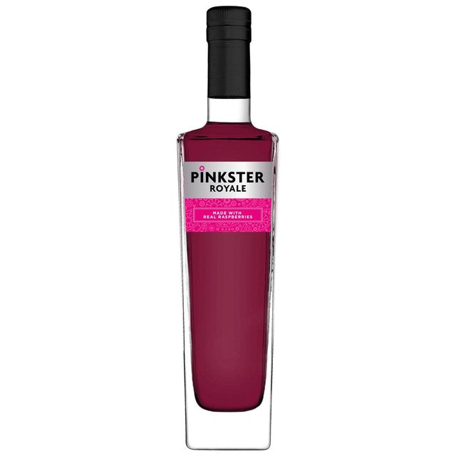 Pinkster Royale raspberry spirit 35cl, imported from the UK