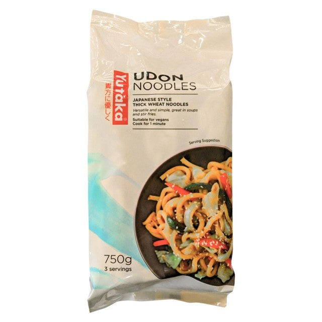 Yutaka frozen udon noodles 3 x 250g (British brand)