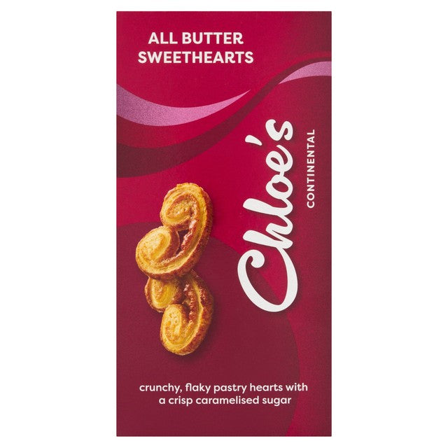 Chloe's All Butter Puff Pastry Hearts 100g - British product