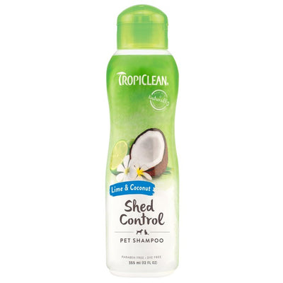 Tropiclean Lime and Coconut Shed Control Pet Shampoo 355ml
