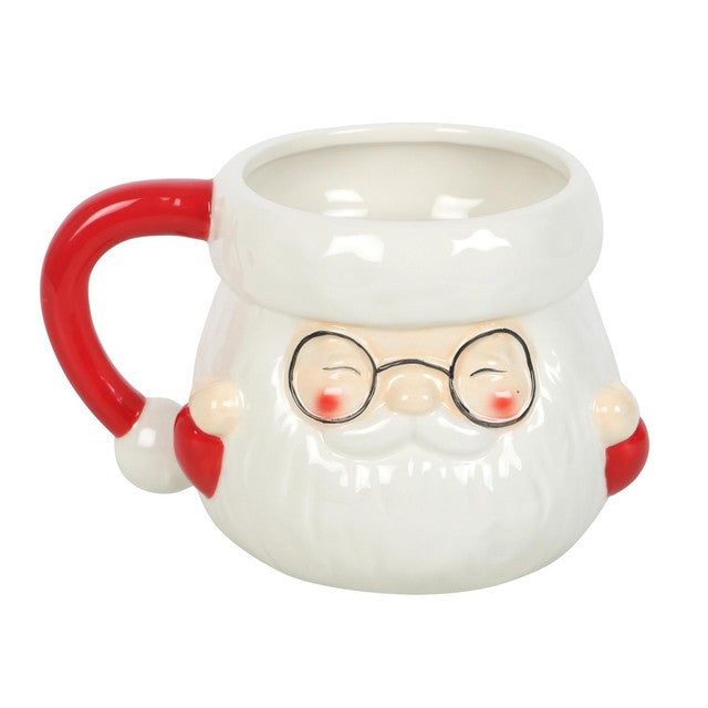 Something Different Santa Claus shaped ceramic mug 500ml (British brand)