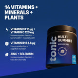 Tonic Health Adult Multivitamin Gummy 30 Gummies (British brand)