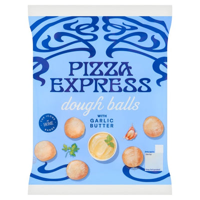 كرات عجين محضرة جزئياً مع صلصة زبدة الثوم من Pizza Express 200 جم