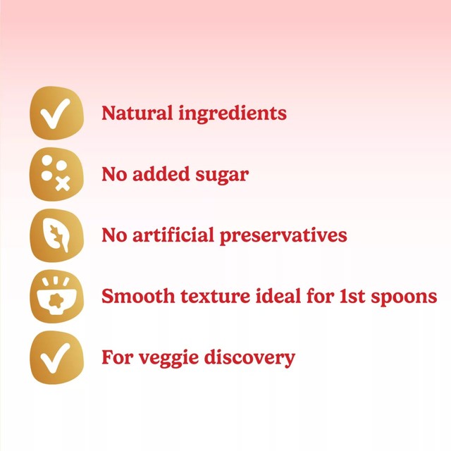 Cow & Gate carrot baby food jar 125g - British product