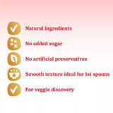 Cow & Gate carrot baby food jar 125g - British product