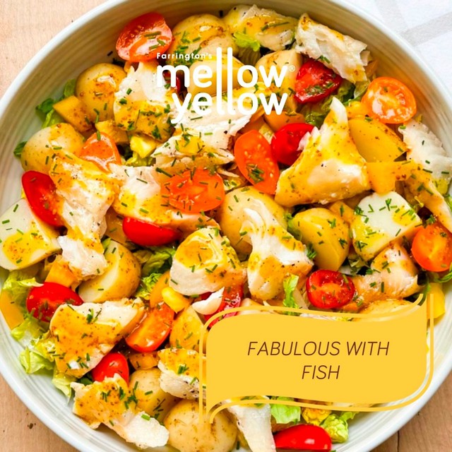 Farringtons Mellow Yellow honey mustard dressing 250ml - British product