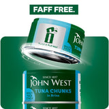 John West tuna chunks in brine 4x125g multipack, UK version