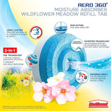 Unibond Wildflower Moisture Absorber Refill Tabs 4 x 450g (British brand)