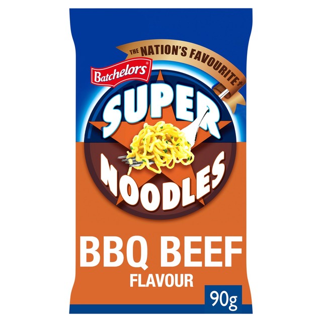 Batchelors Super Noodles BBQ beef flavour 90g - British product
