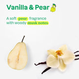Attitude foaming hand soap vanilla and pear 295ml - British product