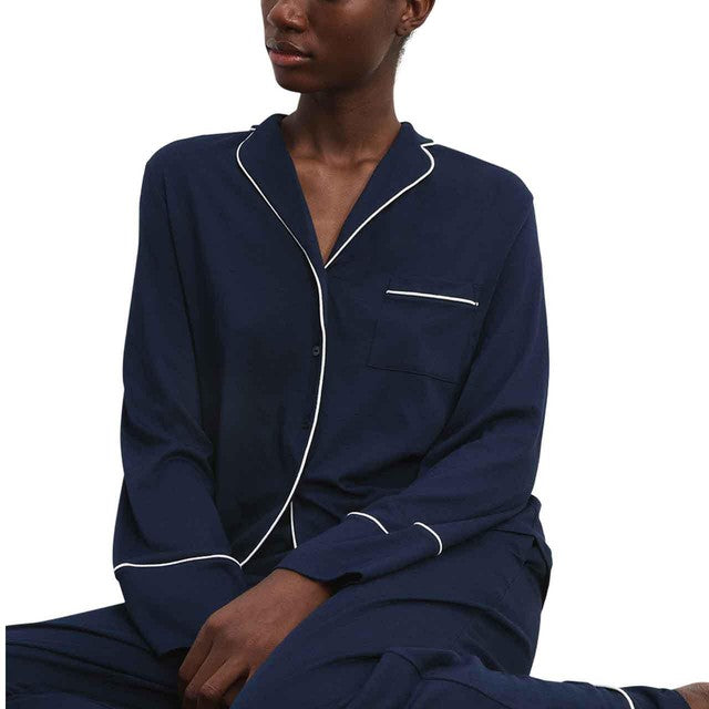 M&S Autograph pyjamas in navy, size M, imported from the UK