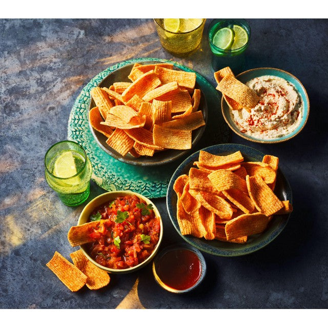 M&S Honey Barbecue Lentil Chips 110g, imported from the UK