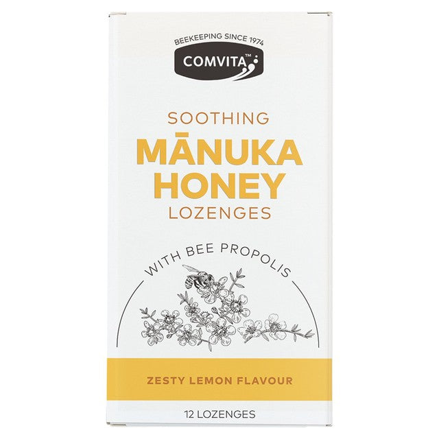 Comvita Manuka Propolis Lozenges 12 pack - New Zealand product