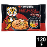 Namdong Beef Jjigae instant noodle block 120g, imported from the UK