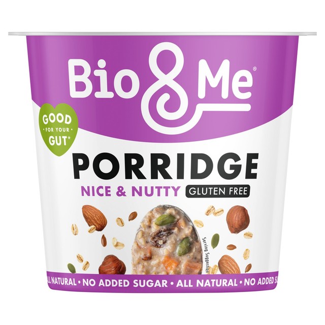 Bio&Me Nice & Nutty porridge pot 58g - British product