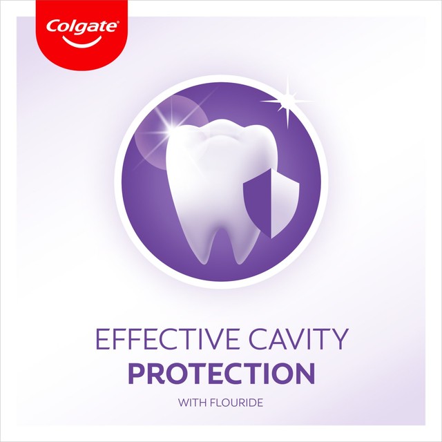Colgate Max White Purple Reveal Alcohol Free teeth whitening mouthwash 500ml - British product