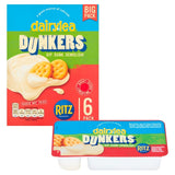 Dairylea Dunkers cheese dip with crackers snack 6x43g - British product