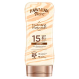 Hawaiian Tropic Hydrating Protection SPF 15 sun lotion 180ml, UK version