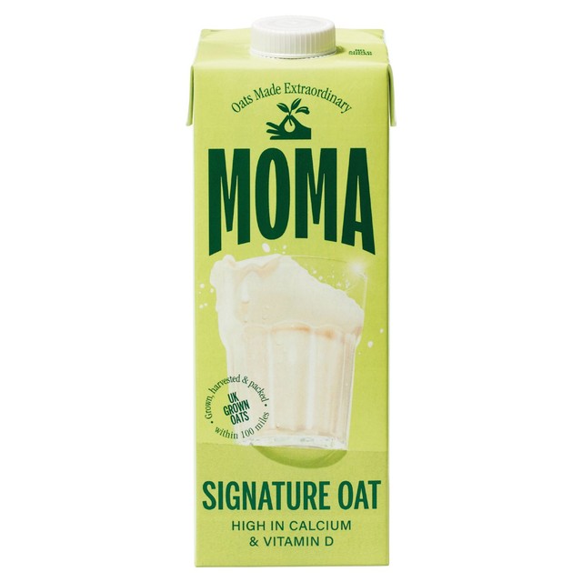 Moma Signature oat drink 1L, imported from the UK