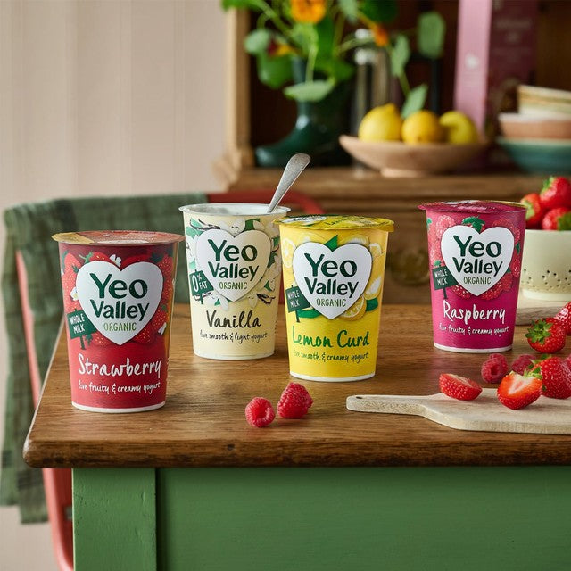 Yeo Valley organic lemon curd yogurt 450g (British brand)