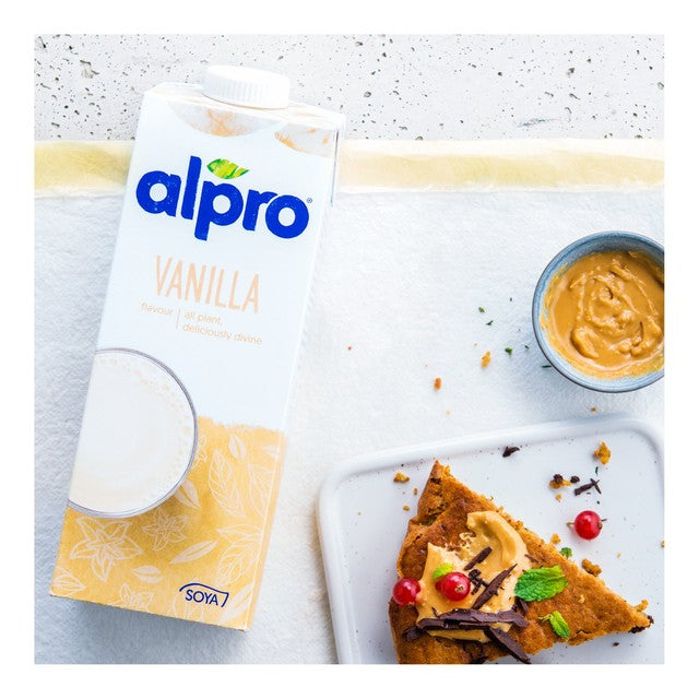 Alpro soya vanilla milk alternative 1L - British product