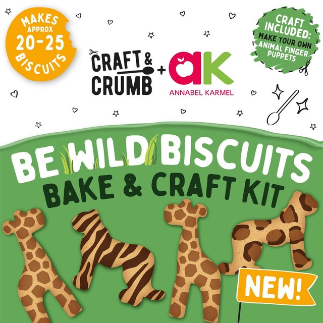 Craft & Crumb Be Wild Biscuits baking kit 235g - British product