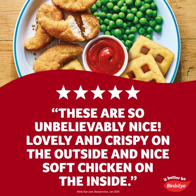 Birds Eye Crispy Chicken Dippers 697g - British product