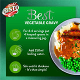 Bisto Best Vegetable Gravy Granules 230g - British product