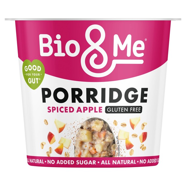 Bio & Me spiced apple porridge pot 58g - British product