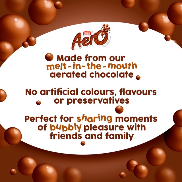 Aero milk chocolate bar multipack (4 x 27g) - British product