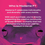 Madame F white wine Viognier Colombard Muscat blend 75cl, imported from the UK