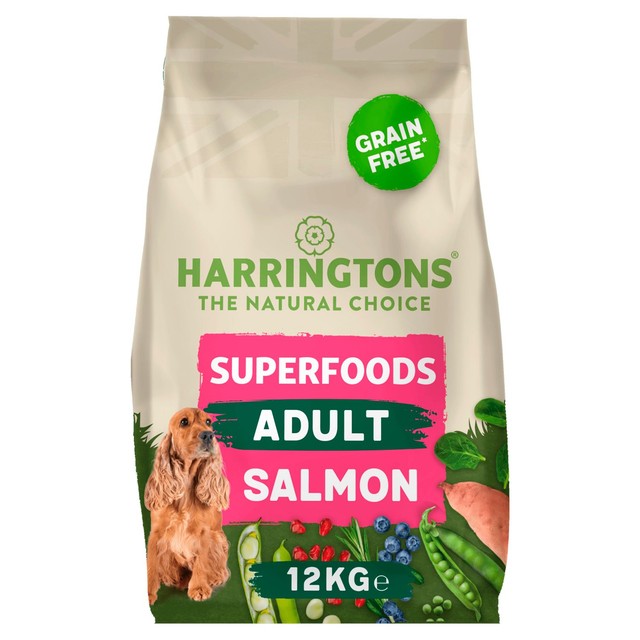 Harringtons dry dog food salmon 12kg, UK version