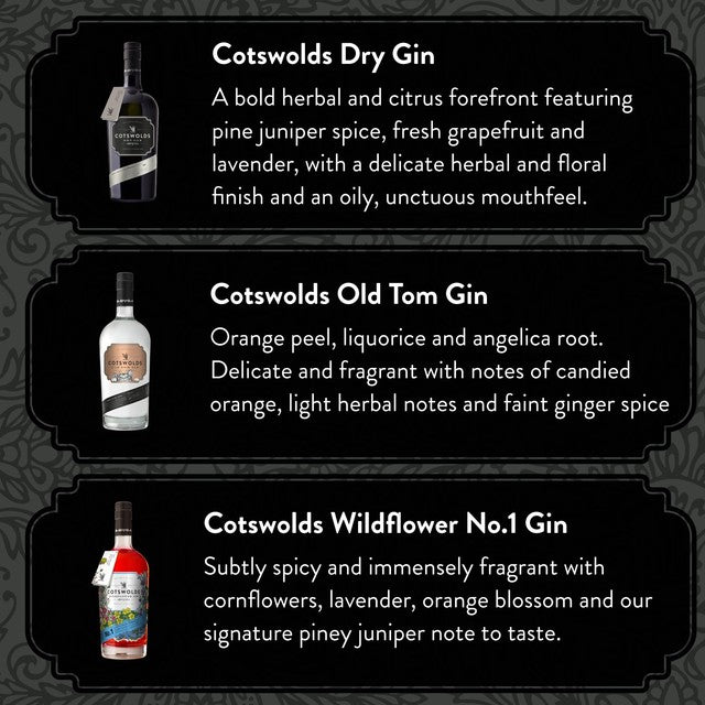 Cotswold Distillery Wildflower No.1 Gin 70cl - British product