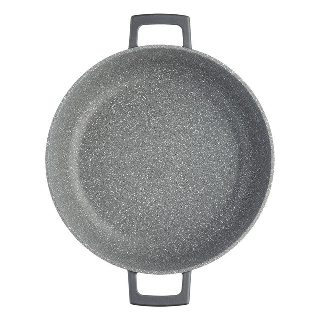 MasterClass cast aluminium shallow casserole dish 28cm/4L, imported from the UK