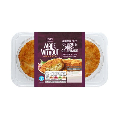 M&S Made Without Cheddar Cheese & Onion Crispbakes Savoury Biscuits 227g
