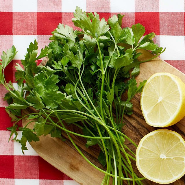 Ocado Flat Leaf Parsley 30g, imported from the UK