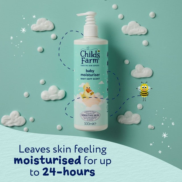 Childs Farm baby moisturiser Baby Soft Scent 500ml - British product