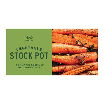 Pots de fond de légumes M&S 4 x 24g
