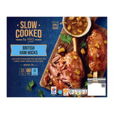 M&S ham hocks with caramelised apple sauce 560g, imported from the UK