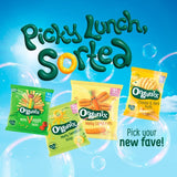 Organix cheese herb baby puffs 4x15g, imported from the UK